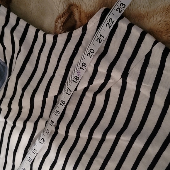 Talbots Cotton Stripped Dress - Picture 11 of 11